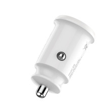 Car charger Borofone BZ8 MaxRide Dual Port white