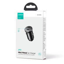 Car charger Joyroom CCN06 2xUSB-C 30W black