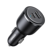 Car charger Ugreen CD239 USB-C / USB-A 63W black