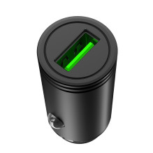 Car charger XO CC39 with USB connection Quick Charge 3.0 18W black