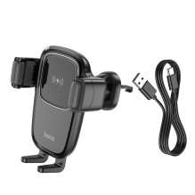 Car holder-charger Hoco HW1 Pro 15W black