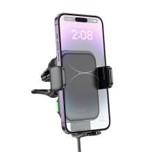 Car holder-charger Hoco HW10 15W black