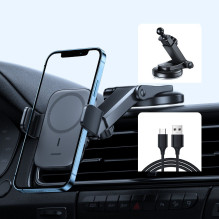 Car holder-charger Joyroom JR-ZS295 15W MagSafe black