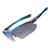 Rockbros Rockbros 10134PL polarizing cycling glasses - blue