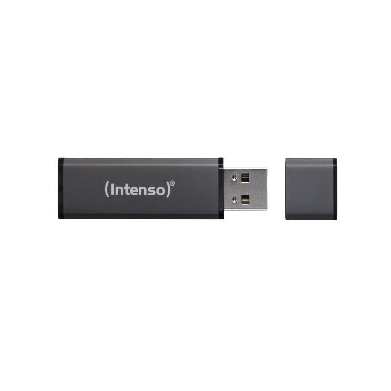 MEMORY DRIVE FLASH USB2 64GB / ANTHRACITE 3521491 INTENSO