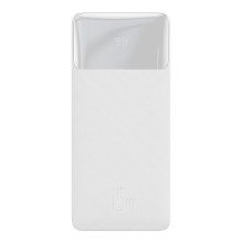 Išorinė baterija Power Bank Baseus Bipow 15W 20000mAh + MicroUSB 0.25m balta PPBD050102