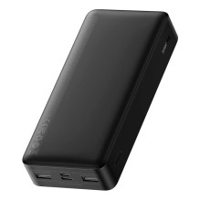 External battery Power Bank Baseus Bipow Type-C PD+2xQuick Charge 3.0 15W 20000mAh with screen black PPBD050101