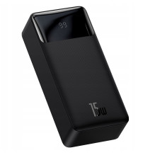 External battery Power Bank Baseus Bipow Type-C PD+2xQuick Charge 3.0 15W 30000mAh with screen black PPBD050201