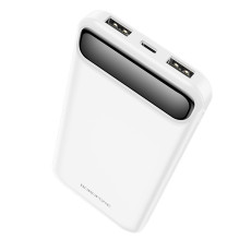 External battery Power Bank Borofone BJ14 Type-C microUSB 2*USB (2A) 10000mAh white