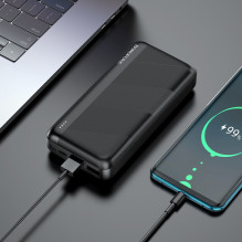 Išorinė baterija Power Bank Borofone BJ27A 2xUSB 20000mAh juodas