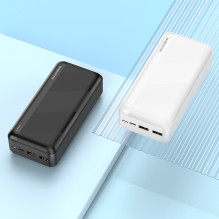 Išorinė baterija Power Bank Borofone BJ27B 2xUSB 30000mAh balta