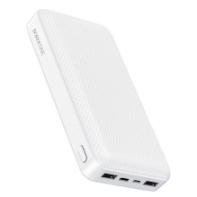 External battery Power Bank Borofone BJ3A Type-C microUSB 2*USB (2A) 20000mAh white