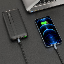 Išorinė baterija Power Bank Borofone BJ9 Type-C PD+Quick Charge 3.0 (3A) 10000mAh juoda