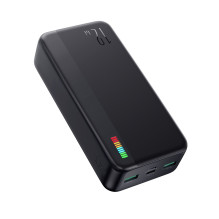 Išorinė baterija Power Bank Joyroom JR-T018 12W 30000mAh juoda