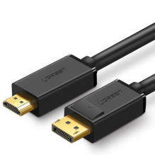 Cable Ugreen DP101 DisplayPort to HDMI 1.5m black