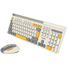 CANYON HSET-W5 EN Keyboard+Mouse AAA+AA Wireless Beige