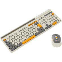 CANYON HSET-W5 EN Keyboard+Mouse AAA+AA Wireless Beige