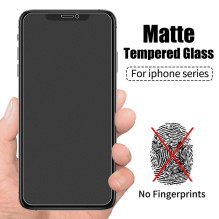 LCD apsauginis stikliukas Matte Apple iPhone 6 / 6S juodas