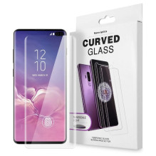 LCD protective glass Nano Optics 5D UV Glue Huawei P20 Pro curved transparent