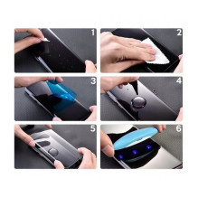 LCD protective glass Nano Optics 5D UV Glue Samsung N985 Note 20 Ultra curved transparent