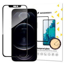 LCD protective glass Wozinsky 5D adapted for case Samsung S916 S23 Plus 5G black