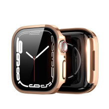 LCD apsauginis stikliukas / dėklas Dux Ducis Hamo Apple Watch 40mm rožinis