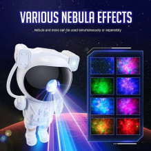 Astronaut LED 3D Galaxy and Star Projector