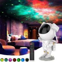 Astronaut LED 3D Galaxy and Star Projector