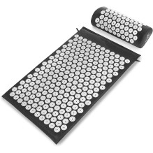 Massage acupressure mat with cushion MM-001 black