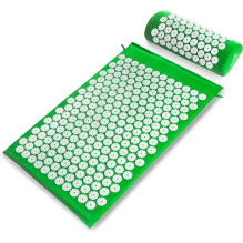 Massage acupressure mat with cushion MM-001 green