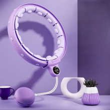 Massage gymnastic hoop Reach Smart Hula Hoop TEZ1 purple