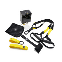 Set of training belts Pro 3 FA008 black-yellow