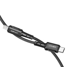 USB kabelis Acefast C1-01 MFi PD30W USB-C to Lightning 1.2m juodas