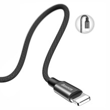 USB cable Baseus Yiven USB-A to Lightning 1.2m black CALYW-01