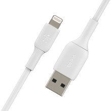 USB kabelis Belkin Boost Charge USB-A to Lightning 1.0m baltas