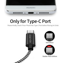 USB kabelis Dux Ducis K-ONE Type-C FastCharging 1.0m