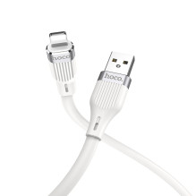 USB cable Hoco U72 Lightning 1.2m silicone white