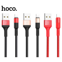 USB cable Hoco X26 Lightning 1.0m black-gold