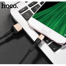 USB cable Hoco X26 microUSB 1.0m black-gold