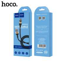 USB cable Hoco X26 Type-C 1.0m black-gold