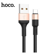 USB cable Hoco X26 Type-C 1.0m black-gold