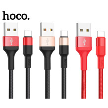 USB cable Hoco X26 Type-C 1.0m black-gold