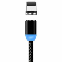 USB cable Magnetic microUSB magnetic 1.0m black