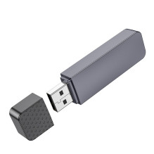 Memory card reader Hoco HB45 2-in-1 USB2.0 gray