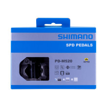 Shimano PD-M520-L dviračio pedalas juodas 2 vnt.