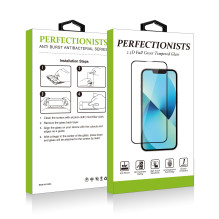 LCD protective glass 2.5D Perfectionists Apple iPhone 12 / 12 Pro black