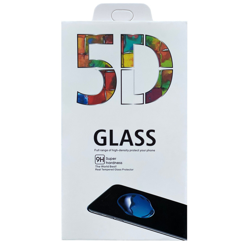 LCD protective glass 5D Full Glue Samsung A415 A41 curved black