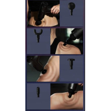 Massage gun MMT008 black