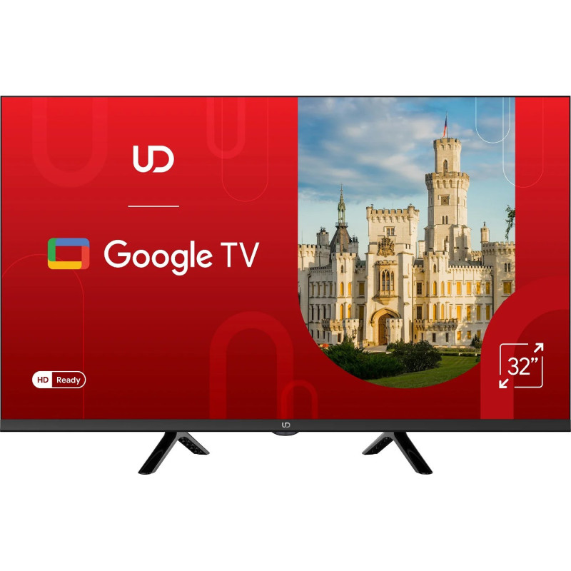 32 colių televizorius UD 32GW5210S HD, D-LED, DVB-T / T2 / C