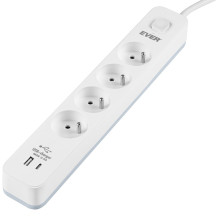 Surge protection strip EVER PROTECT 4PL 1A1C 1,5 m